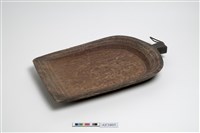 藏品(盛飛魚木盤)的圖片